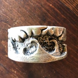 Pamela Love X-Opening Ceremony Where The Wild Things Are Silver Ocean Bangle